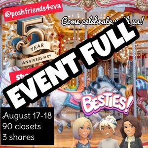 🎪EVENT OVER! THANK YOU ALL!